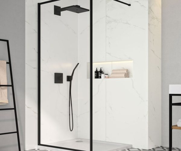 Merlyn-Black-Framed-Showerwall